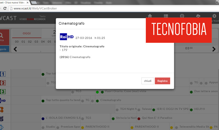 registrare programmi tv con computer