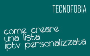 creare lista iptv
