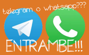 Whatsapp Telegram differenze