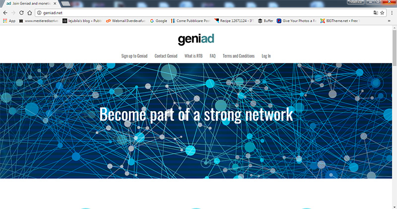 Alternative Adsense : Geniad fa al caso tuo.