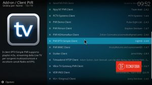 configurazione iptv